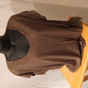 Ladies sage green loose blouse by social standard by sanctuary size large